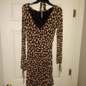 Floral print dress